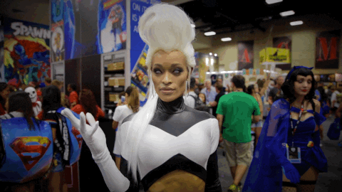 comic con storm GIF
