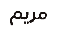Maryam Hamzatwaslnames Sticker