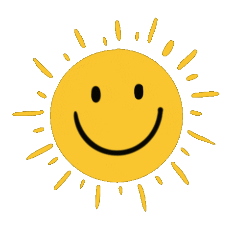 Smiley Face Sol Sticker