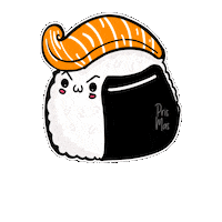 Rock Onigiri Sticker