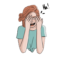 Laugh Sticker
