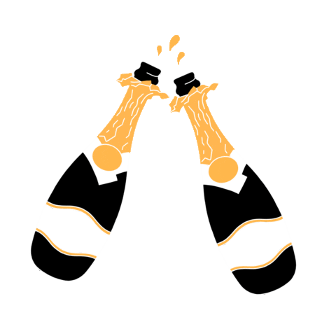 Celebrate New Years Sticker by Refinery29