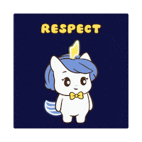 Respect Bu Sticker by Brave Unicorn