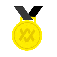 Gold Medaille Sticker by volklskis