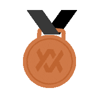 Bronze Medaille Sticker by volklskis