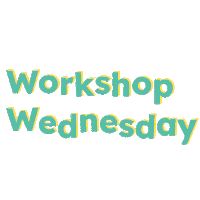 Workshop Wednesday Sticker by Konfetti