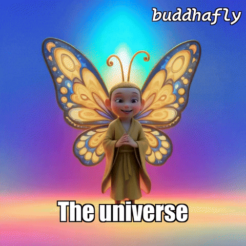 Butterfly Meditation GIF by BuddhaFlyJourney