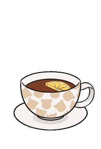 Happy Coffee Sticker by Ai and Aiko