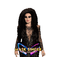 Sad Alaska Sticker by Mask Singer A3