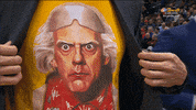 excited back to the future GIF by NBC Sports Chicago