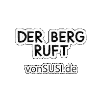 vonSUSI bayern berge alpen bayrisch Sticker