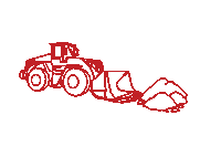 Fahrenberger_gruppe construction vehicle bau baustelle Sticker