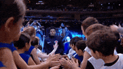 high five new york knicks GIF by NBA