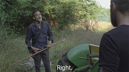 All Good Reaction GIF by The Walking Dead
