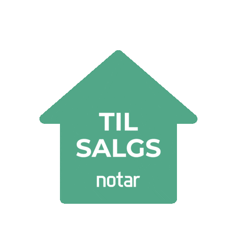 NotarNorge giphyupload hus salg notar Sticker