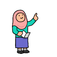 Muslim Woman Sticker by SYSI