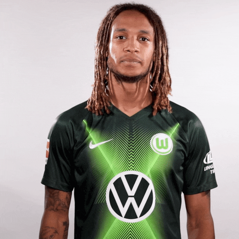 Kevin Mbabu Soccer GIF by VfL Wolfsburg