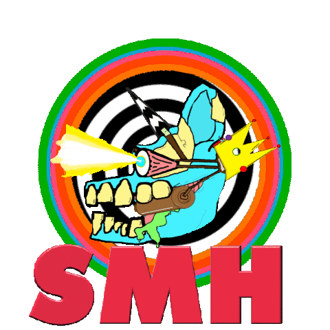 Shaking My Head No Sticker