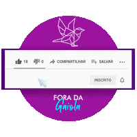 Youtube Canal Sticker by Canário Marketing