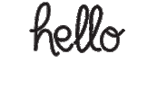 Art Hello Sticker