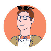 Bryle Sticker by Učitelnice
