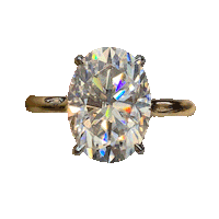 Yellow Gold Lauren B Sticker by Lauren B Jewelry
