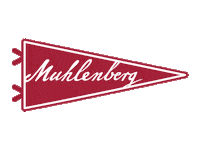 MuhlenbergCollege college pennant school spirit allentown Sticker