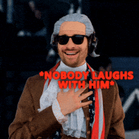 Not Laughing GIF