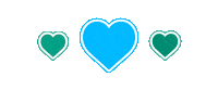 heart beat love Sticker by Primal Life Organics