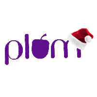 Holiday Vegan Sticker by Plum Goodness