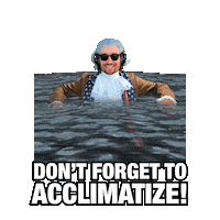 Cold Water Swimming Sticker