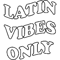 Vibes Latina Sticker by Martha of Miami