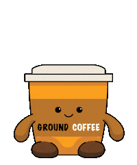 Coffee Caffeine Sticker by BumBumz