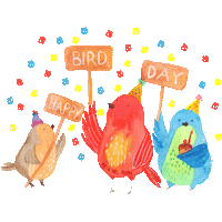 Happy Birthday Party Sticker by Mr. & Mrs. Panda