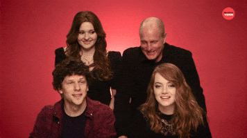 Zombieland Cast Giggling