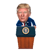 Impeach Donald Trump Sticker by Justin Gammon