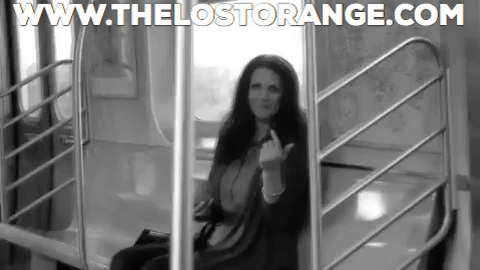 black and white nyc GIF