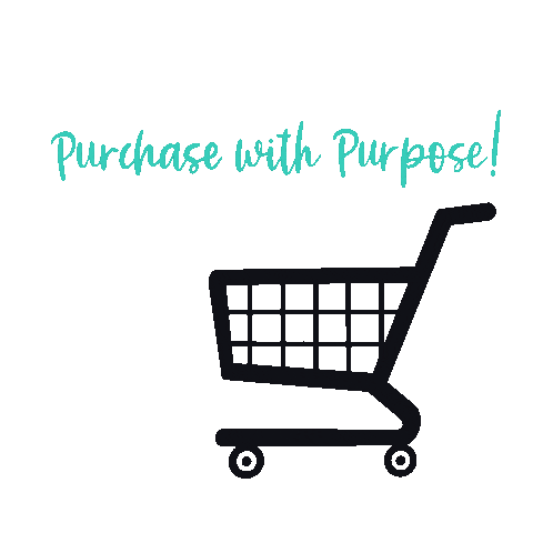 Spouse-ly shopping purpose purchase shopping cart Sticker
