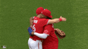 Major League Baseball Hug GIF by MLB