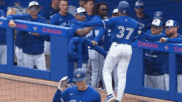 Oh Yeah Thanks GIF by Toronto Blue Jays
