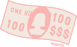 Hold It One Hundred Sticker by Holdette