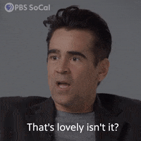Colin Farrell Actors GIF by PBS SoCal