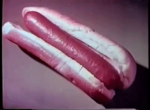 scottok giphygifmaker hot dog drive-in intermission GIF