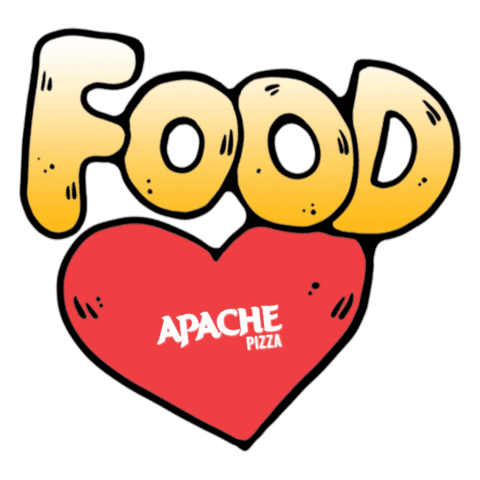 apachepizza giphyupload love food apachepizza Sticker