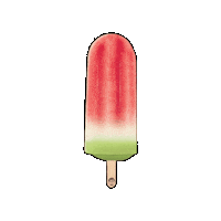 Watermelon Sticker by JonnyPops