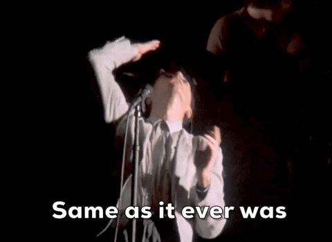 metaphora giphygifgrabber david byrne once in a lifetime stop making sense GIF