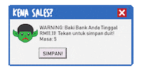 No Money Shopping Sticker by Mudah.my