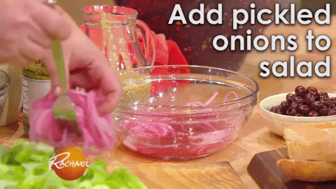 rachel salad GIF by Rachael Ray Show