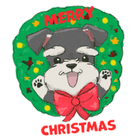 Happy Merry Christmas Sticker