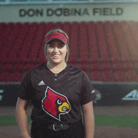 University Of Louisville Softball GIF by Louisville Cardinals